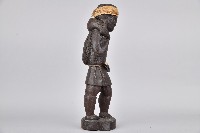 獵人肩扛山豬立像人偶藏品圖，第4張