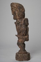 肩扛山羊男性獵人立像藏品圖，第3張