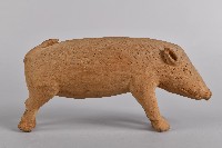 山豬圓雕藏品圖，第3張