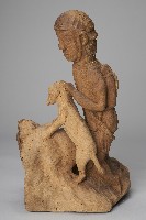 手持刺槍男性坐像人偶藏品圖，第3張