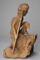 手持刺槍男性坐像人偶藏品圖，第4張