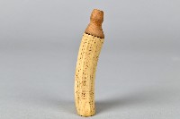 幾何紋封口竹木製火藥筒藏品圖，第2張