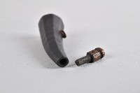 牛角狀木製火藥筒藏品圖，第3張