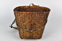 竹籐製背籃藏品圖，第1張