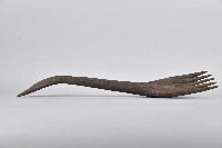 彎柄木製叉藏品圖，第2張