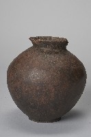 寬腹素面陶壺藏品圖，第3張