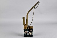 琺瑯花繪雙筒水煙斗藏品圖，第2張
