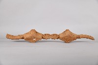 人面百步蛇紋木製雙連杯藏品圖，第3張