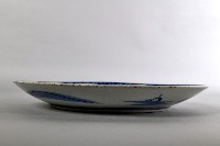 青花山景瓷盤藏品圖，第3張