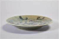 墨青農舍彩繪瓷盤藏品圖，第1張