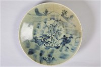 墨青農舍彩繪瓷盤藏品圖，第3張