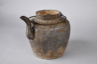 錫製酒壺-壺身藏品圖，第5張