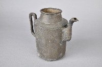 獅身鈕素面把手壺-壺身藏品圖，第1張