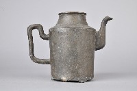 獅身鈕素面把手壺-壺身藏品圖，第3張