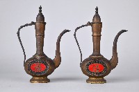 細嘴長頸福祿壽喜酒壺組藏品圖，第2張