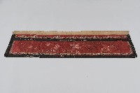 刺繡紅底黑邊帳幔藏品圖，第2張