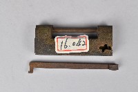 黃銅一字鎖藏品圖，第2張