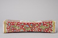 青紅瓷壽枕-紅邊南極仙翁藏品圖，第1張