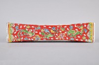 青紅瓷壽枕-紅邊南極仙翁藏品圖，第2張