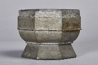 雙層八角錫製-底座藏品圖，第2張