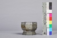 雙層八角錫製-底座藏品圖，第10張