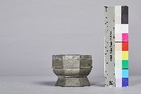 雙層八角錫製-底座藏品圖，第11張