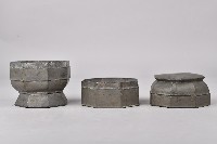 雙層八角錫製粉盒藏品圖，第8張