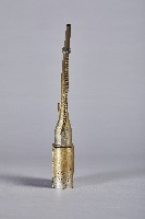 雀鳥花葉雙筒水煙斗-斗身藏品圖，第2張