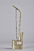 龍鳳花蝶雙筒水煙斗-斗身藏品圖，第3張