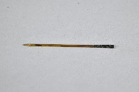 黃銅製梅枝雀鳥雙筒水煙斗-菸針藏品圖，第1張