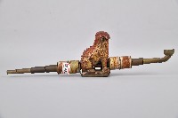 祥獅玉石旱煙斗藏品圖，第2張