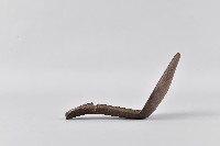 浮雕短柄人面木製匙藏品圖，第2張