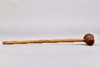 浮雕菱形百步蛇紋菸斗藏品圖，第2張