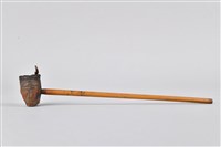 浮雕雙人面菸斗藏品圖，第1張