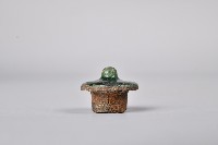 綠釉陶壺-壺蓋藏品圖，第1張