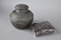 弦紋錫茶葉罐藏品圖，第1張