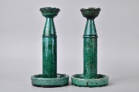 綠釉油燈藏品圖，第1張