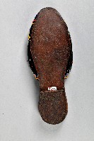 黑底串珠繡花拖鞋-右藏品圖，第3張