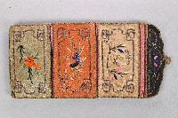 花果彩繡三夾層荷包藏品圖，第2張