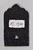 藍色雙層彩繡荷包藏品圖，第3張