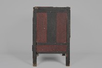 紅黑漆素面蓋頭櫃藏品圖，第3張