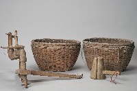 木製打草繩機藏品圖，第1張