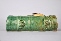 青綠釉蟬竹枝壁插藏品圖，第3張