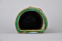 青綠釉蟬竹枝壁插藏品圖，第5張