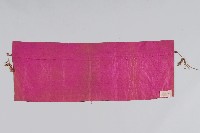 刺繡彩繪橘紫桌裙頭藏品圖，第2張