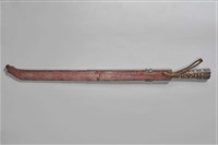 鏤雕鑲嵌金屬魯凱刀藏品圖，第3張