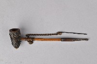 雙人面紋菸斗藏品圖，第1張