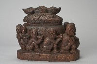 人群像雙頭百步蛇紋珠寶盒藏品圖，第2張