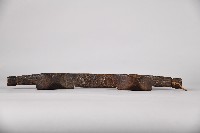 人像山羊紋木製雙連杯藏品圖，第1張