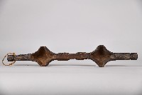 人像山羊紋木製雙連杯藏品圖，第2張